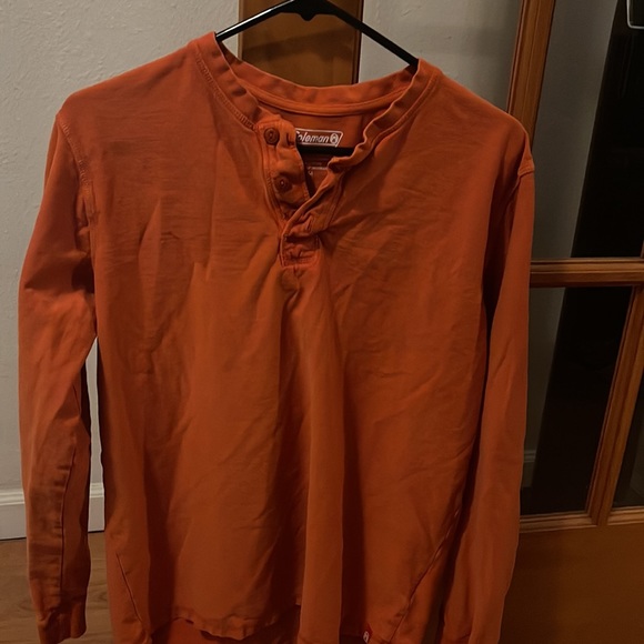 Orange Henley - Picture 4 of 4